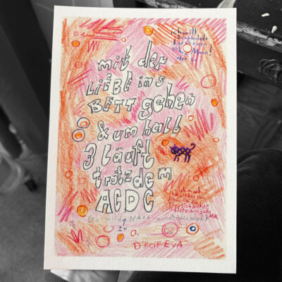 Kunstdruck: RockerMaus