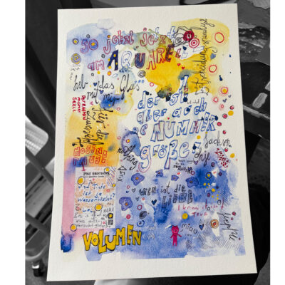 Kunstdruck: TintenKlaus