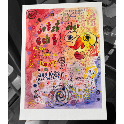 Kunstdruck: JetztEcht